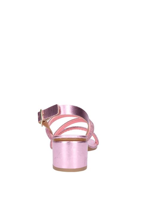 Sandali in ecopelle e strass VINCENT VEGA | PQS408C7 STRASS 10MMROSA